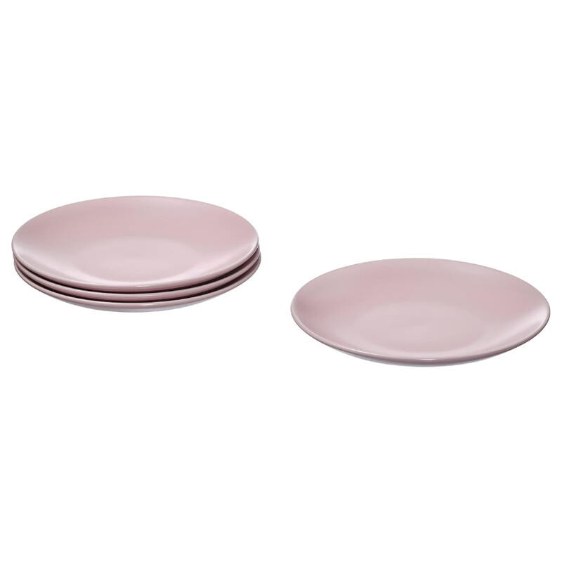 

Generic Side Plate Matt Light Pink 20cm