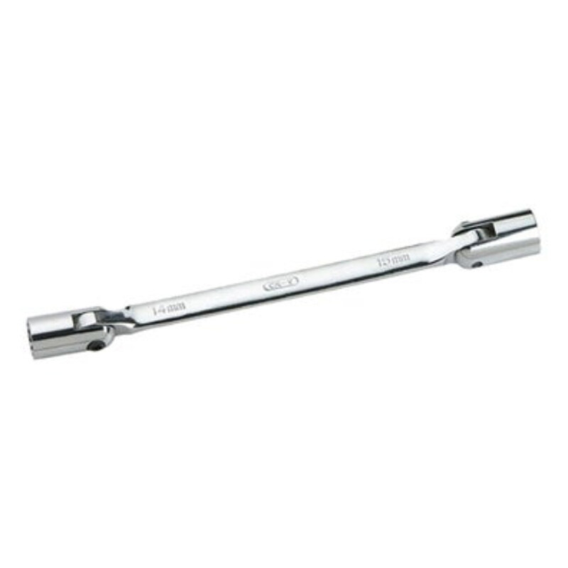 

Generic Double Flexible Socket Wrench Silver