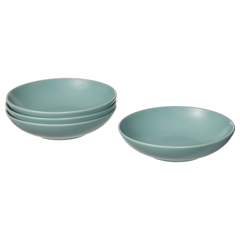

Generic Deep Plate Matt Light Turquoise 19cm