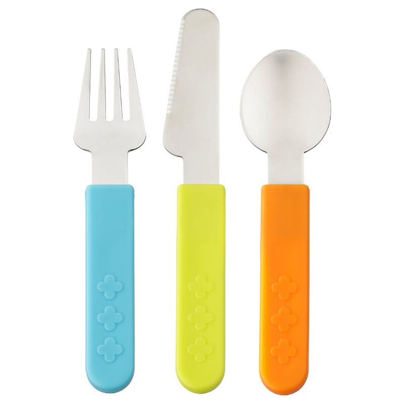 

Generic 3-Piece Cutlery Easy For Children To Grip In Their Small Hands Set