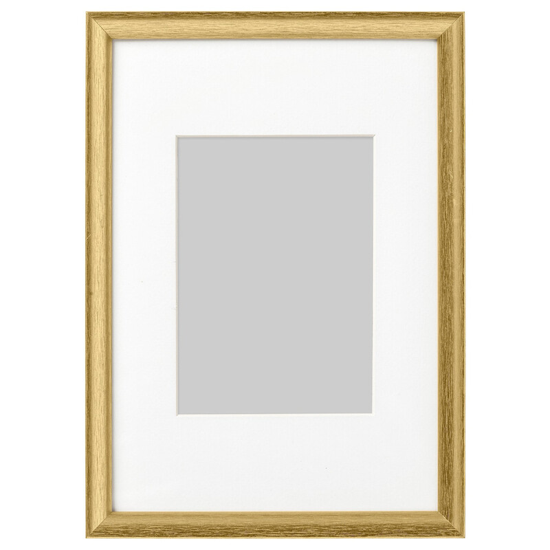 

Generic Frame Easily Hang The Frame Without Nails Or Screws Gold-Colour 21X30cm