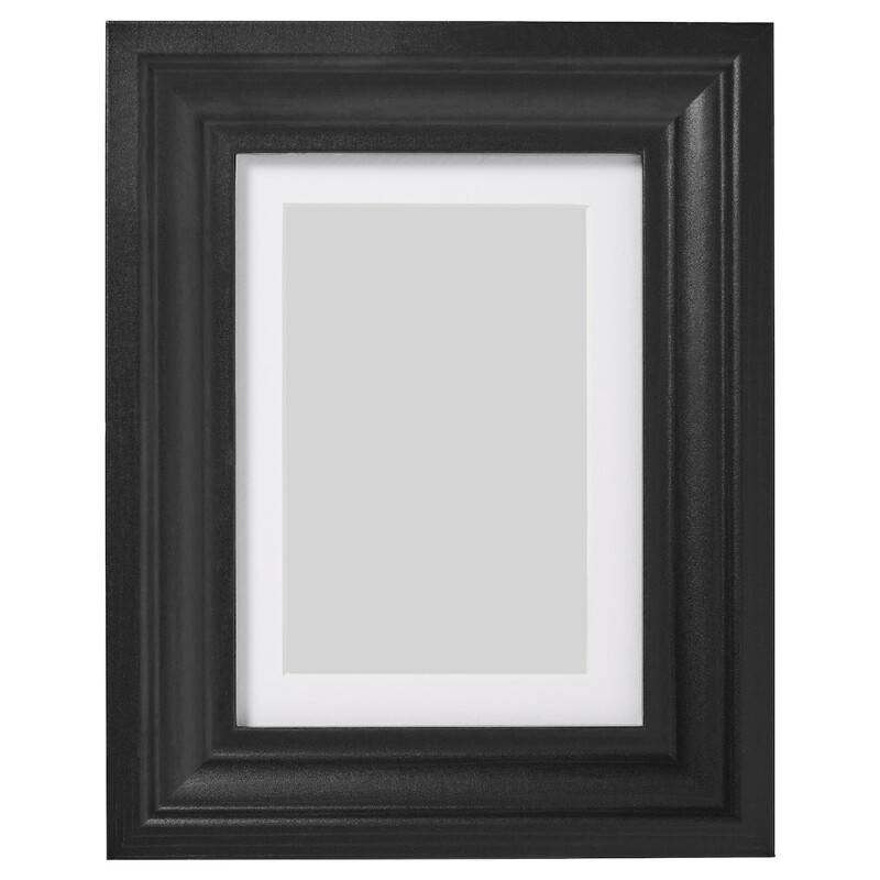 

Generic Frame Black Stained Ideal To Use With Alfta Adhesive Hook 13X18cm