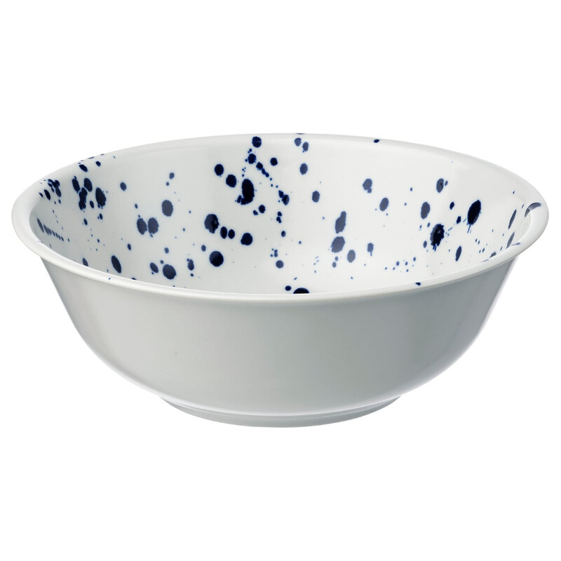 

Generic Serving Bowl Patterned/Blue 28cm