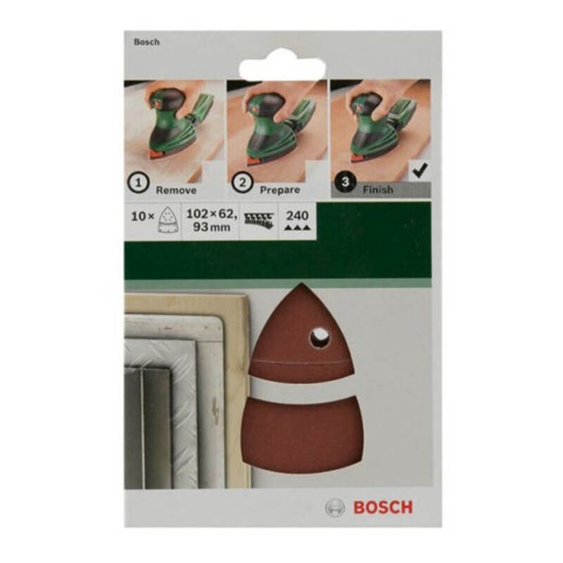 

Generic 11-Hole Multi Sander Sheet Set Brown (10Pcs)