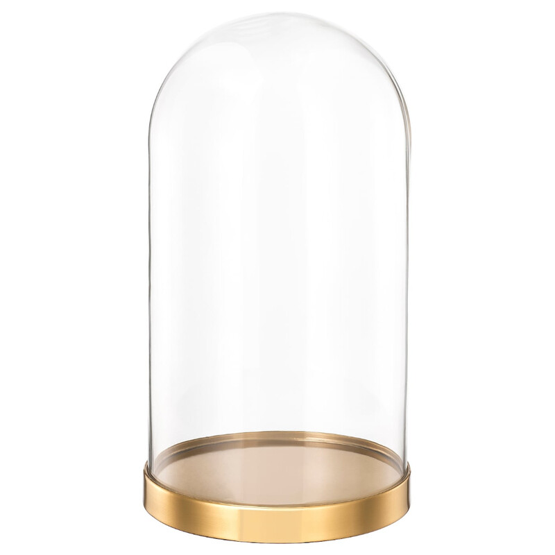 

Generic Glass Dome With Base 26cm