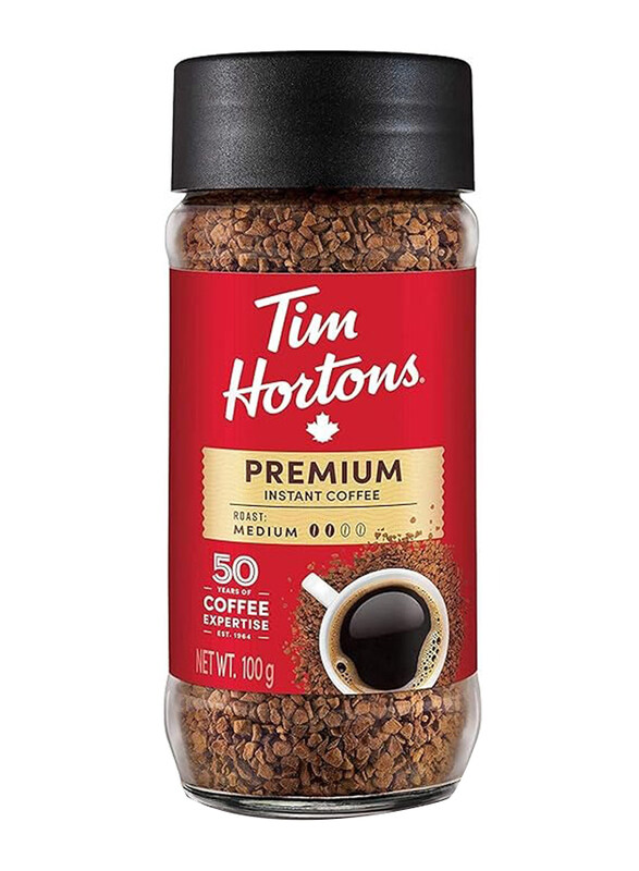 

Tim Hortons Medium Roast Premium Instant Coffee, 100g