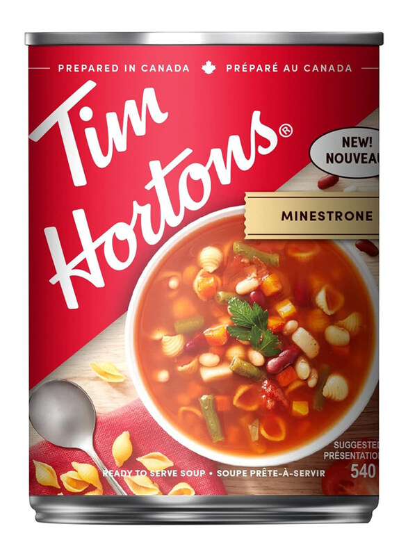 

Tim Hortons Minestrone Ready to Serve Soup, 540ml