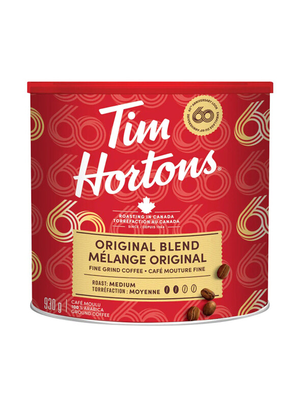 

Tim Hortons Medium Original Coffee Fine Grind Coffee, 930g