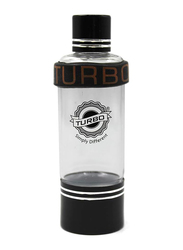 Turbo Special Glass Bottle Designed To Fill Any Size of Pipe Head Ra's, 50ml, Black/Clear