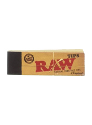 Raw Rolling Paper Tips Filter, 5 Pieces, Brown