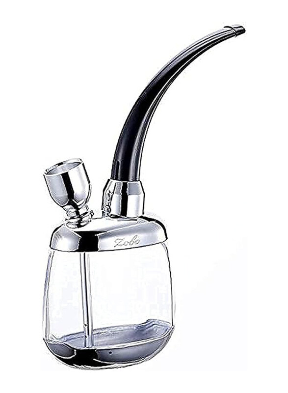 

Zobo Double Circulation Water Pipe, Silver