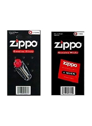 Zippo Accessory Flint and Wick Blister Set, 2 Pieces, Multicolour