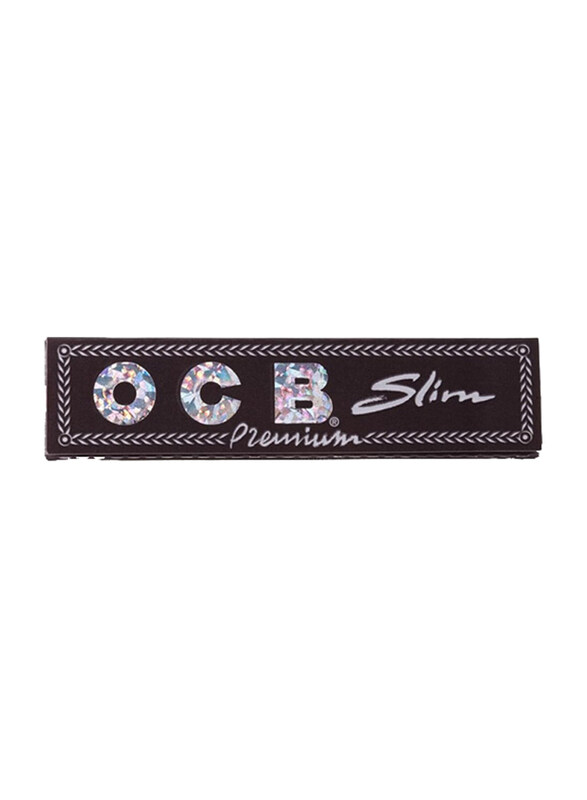 

OCB Premium Slim Black Rolling Papers, 10 Booklets, Multicolour