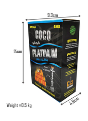 Coco 100% Platinum Coconut Shell Charcoal, 500gm, Black