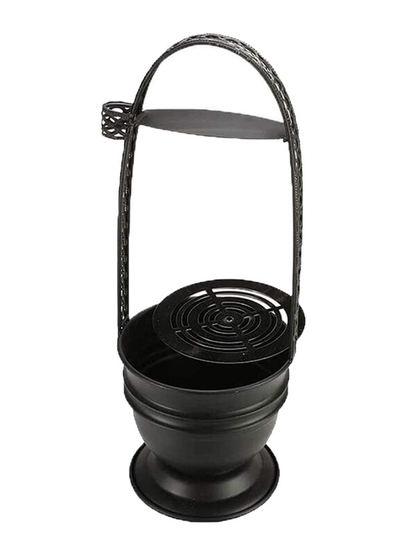 

X Torbo Portable Hookah Charcoal Basket, Small, Black