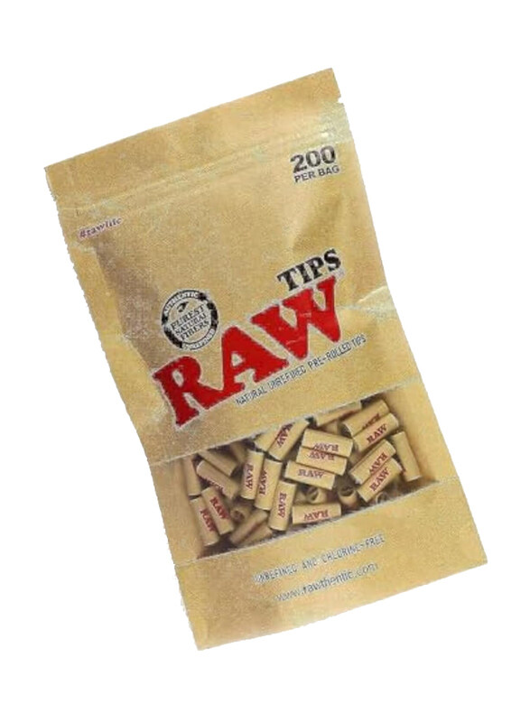 

Raw Natural Unrefined Pre-Rolled Filter Tips, Beige