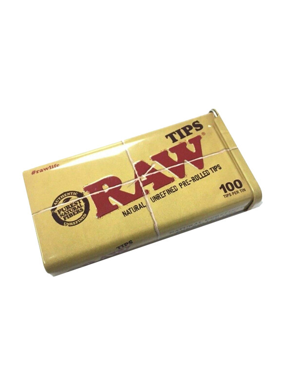 

Raw Natural Unrefined Pre-Rolled Tips, Beige