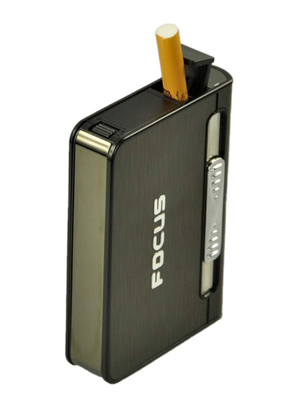 Focus Cigarettes with Gas Lighter, Brown