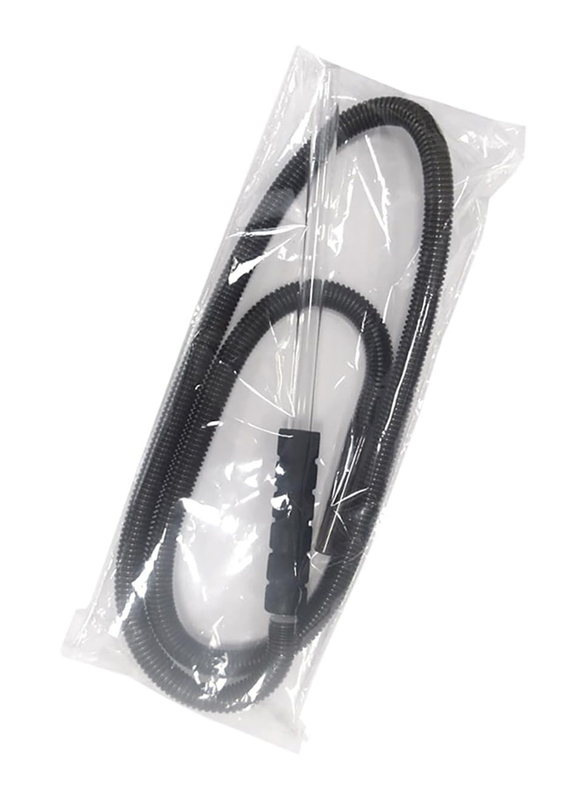 Glass Disposable Shisha Hookah Hose Pipe, 10 Pieces, Black