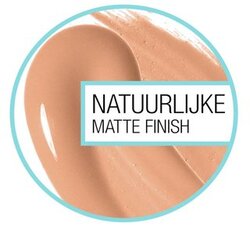 Maybelline New York Liquid Foundation, Matte & Poreless, Full Coverage and Blendable, Normal to Oily Skin, Fit Me, 115 Ivory