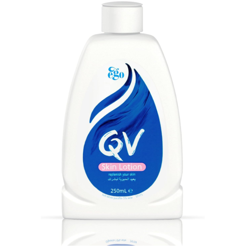 

QV Skin Lotion, 250ml - Lightweight Moisturizer for Dry and Sensitive Skin, Fragrance-Free, Dermatologist Recommended