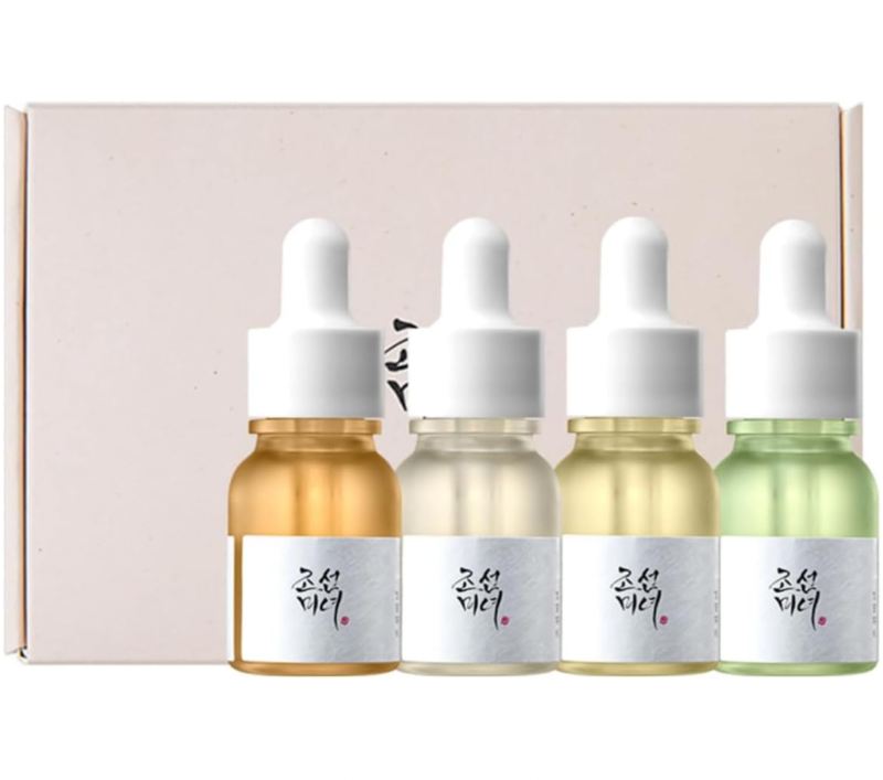 

Beauty of Joseon Hanbang Serum Discovery Kit Gift Set Korean skincare for men and women, 10ml each, 4 serums Kit