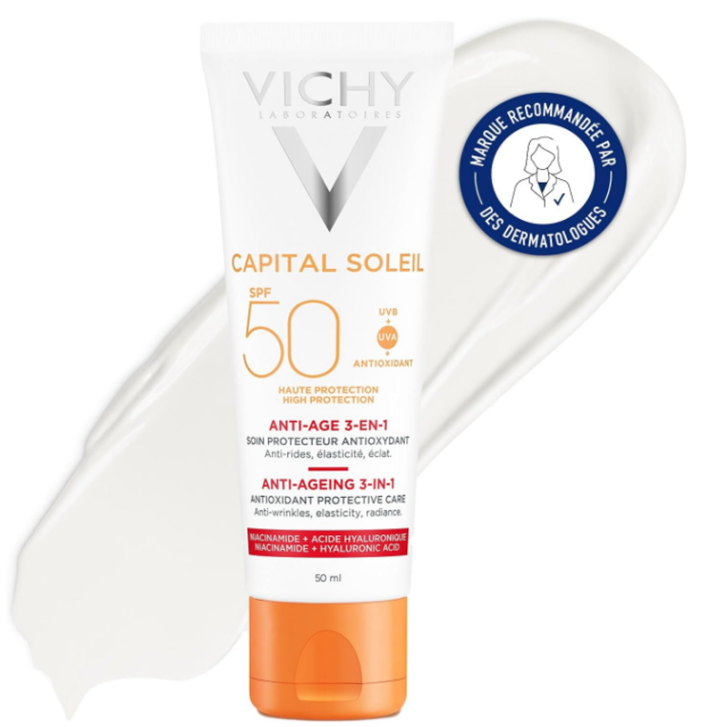 

VICHY CAPITAL SOLEIL soin antioxydant anti- ge SPF50 50 ml