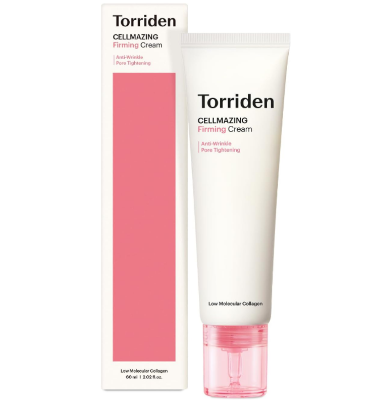 

Torriden CELLMAZING Collagen Firming Cream 60ml (2.02 fl.oz.), Improving Saggy Pore and Wrinkle, 5D Collagen Complex, Amino Acid Complex, Peptide
