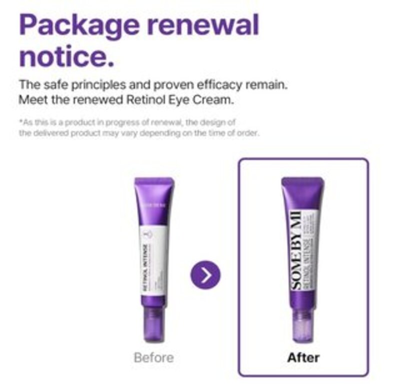 Some By Mi Retinol Intense Eye Cream And Serum 2 Pieces tr#al Kit