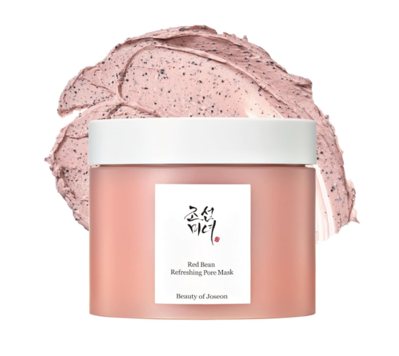 

Beauty of Joseon Red Bean Pore Refreshing Mask Mud Cream Hydrating Wash Off Pack, Pore Cleansing Exfoliator, Korean Skin Care for Men and Women 140ml,