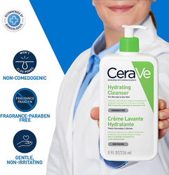 Cerave Hydrating Cleanser, 8 oz