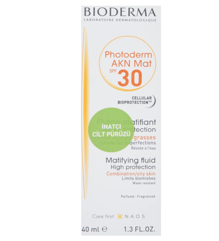 

Bioderma Photoderm AKN Mat SPF 30 Matifying Fluid, 40 ml