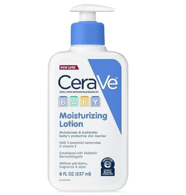 

CeraVe Baby Moisturizing Lotion Gentle Baby Skin Care with Hyaluronic Acid Paraben and Fragrance Free 236ml