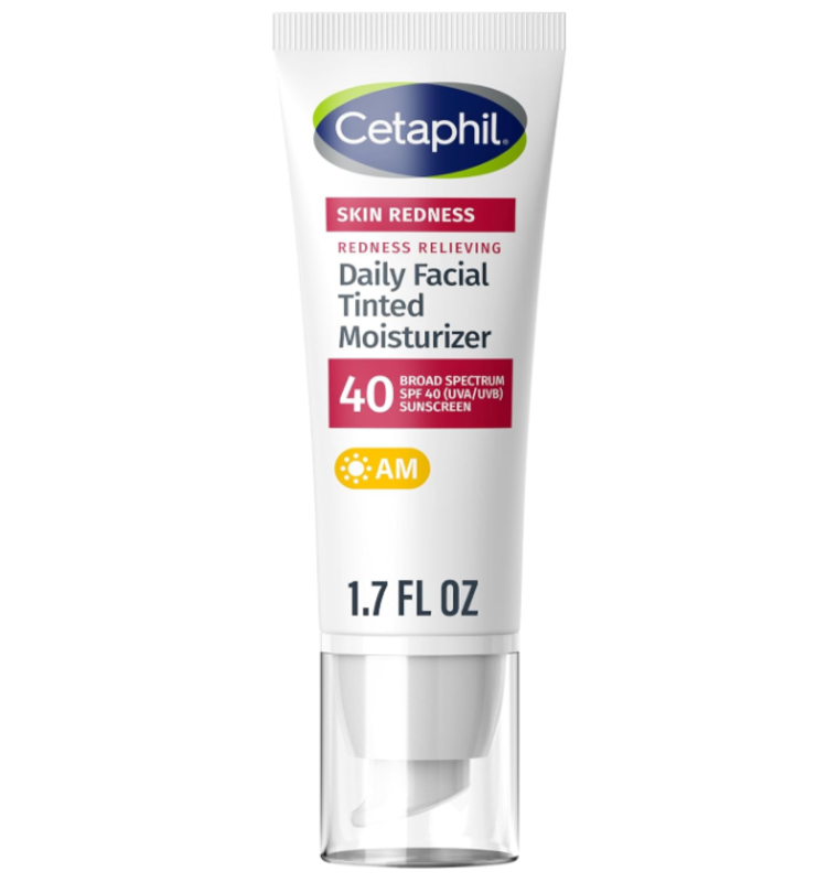 

Cetaphil Redness Relieving Daily Facial Moisturizer SPF 40, 1.7 Ounce /50ml