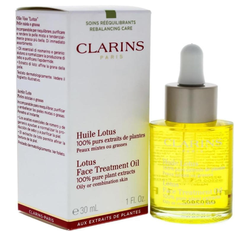 

Clarins Lotus Oil Face Treatment, 30 Ml