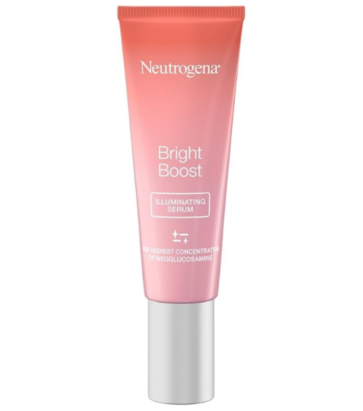 

Neutrogena Illuminating Serum, Bright Boost, Reduces appearance of dark spots, uneven skin tone and fine lines, Prevents skin aging for brighter skin,