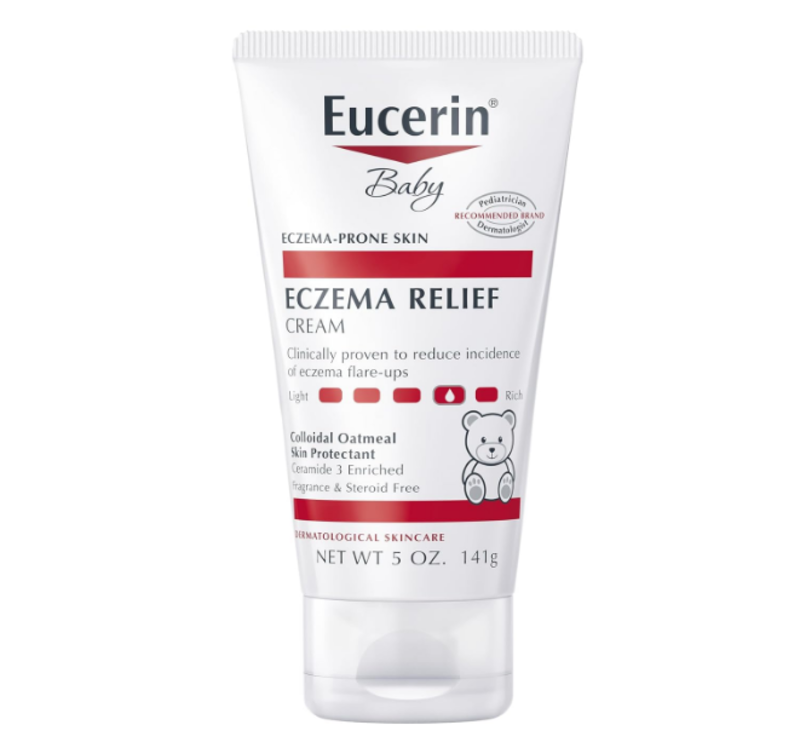 

Eucerin Eucerin Baby Eczema Relief Body Cream, Steroid & Fragrance Free for 3+ Months of Age, 141ml/5 oz. Tube