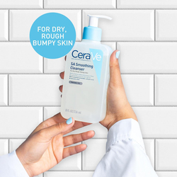 Cerave SA Smoothing Cleanser Face and Body Salicylic Acid Wash and Exfoliate, 236ml