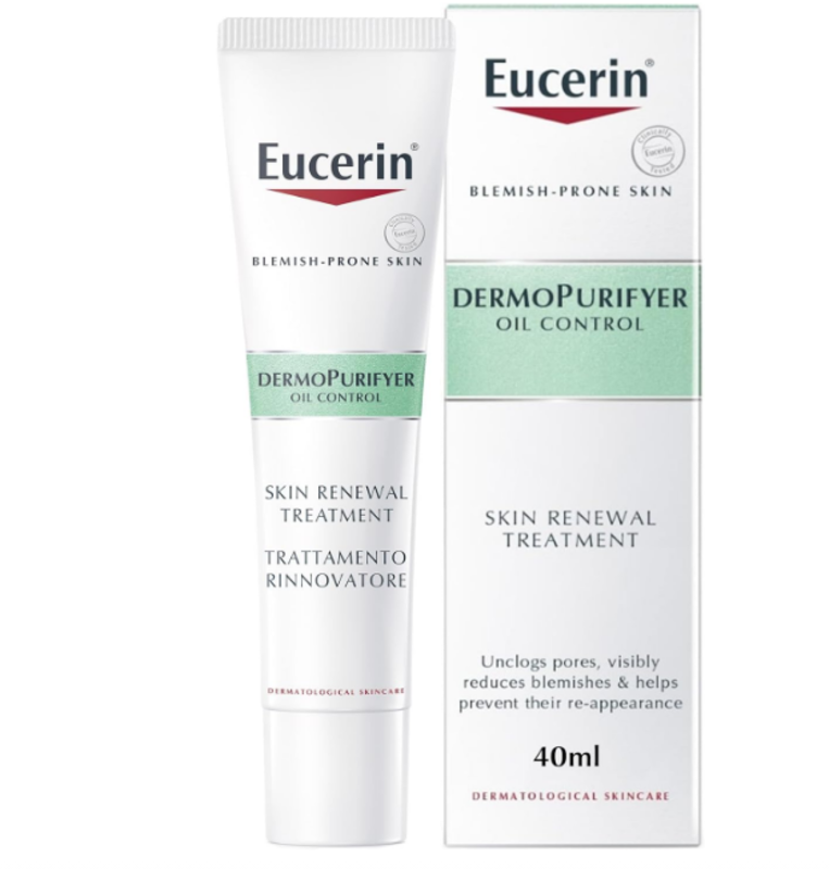 

Eucerin DermoPurifyer Oil Control Skin Renewal Treatment Face Serum for Blemish and Acne-Prone Skin with Hydroxy Complex, Unclogs Pores, Reduces Blemi