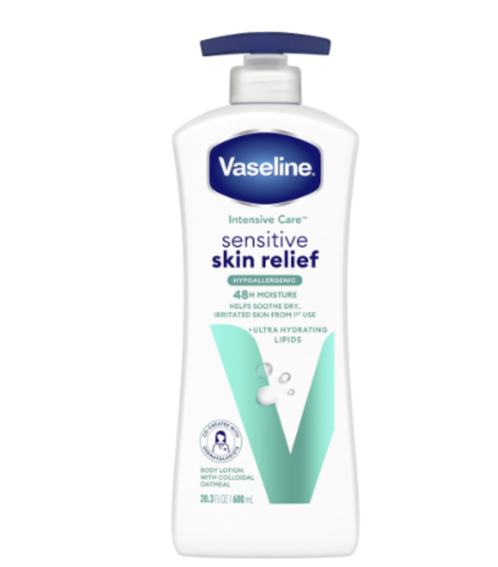 

Vaseline Intensive Care Sensitive Skin Relief Body Lotion with Colloidal Oatmeal 20.3 fl oz/600ml