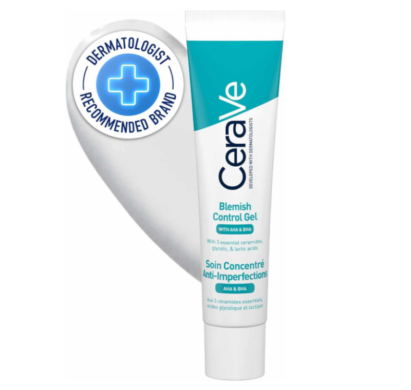 

Cerave Blemish Control Gel Moisturiser With 2% Salicylic Acid & Niacinamide For Blemish-Prone Skin 40Ml