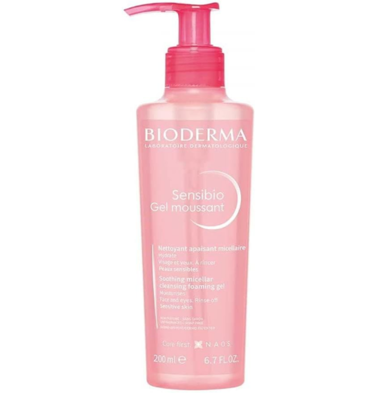 

Bioderma Sensibio Soothing Micellar Cleansing Foaming Gel For Sensitive Skin, 200Ml