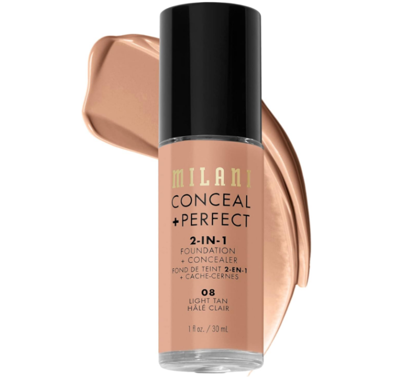 

Milani Conceal + Perfect 2-In-1 Foundation - 08 Light Tan 30ml