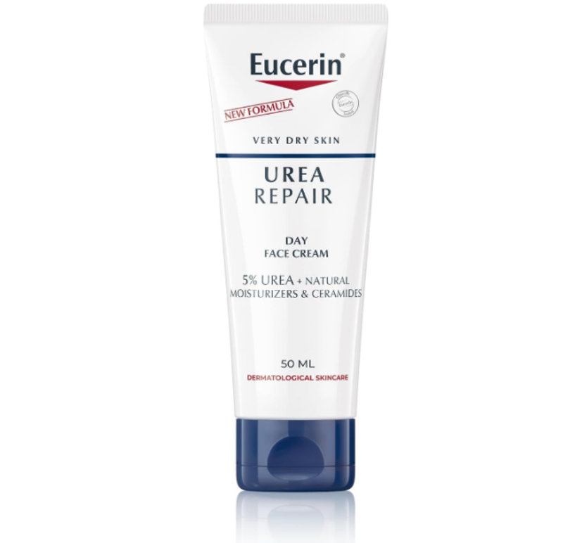

Eucerin UreaRepair Plus 5% Urea Face Cream with Ceramide and Lactate, Suitable for Mature & Diabetic Skin, Moisturizer for Very Dry & Dry Skin, 50ml