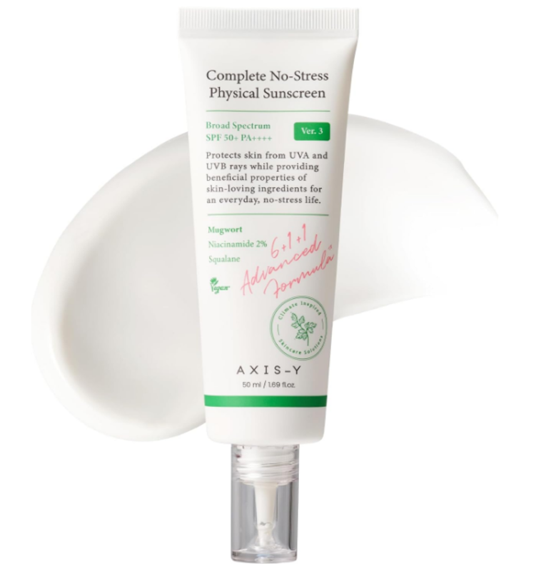 

AXIS-Y Axis Y Complete No Stress Physical Sunscreen, White