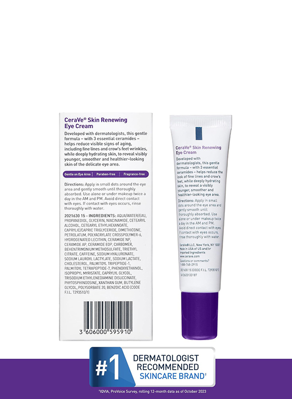 Cerave Skin Renewing Eye Cream, 0.5 oz