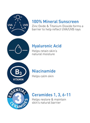 Cerave Hydrating Mineral Tinted Sunscreen with SPF 30, 1.7 oz