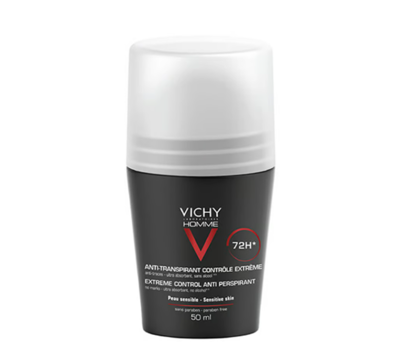 

Vichy Homme 72 Hour Deodorant Anti Perspirant Soothing Effect For men 50ml