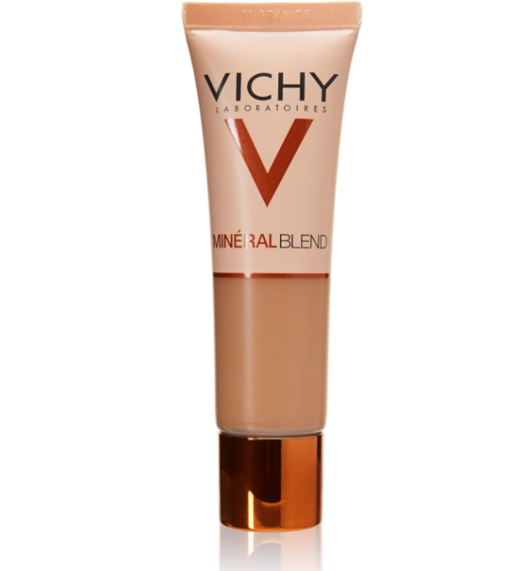 

Vichy Mineral Blend Moisturising Ultra Light Makeup Fluid with Natural Hyaluron, Volcanic Water and Mineral Pigments, Effective for up to 16 Hours, Co