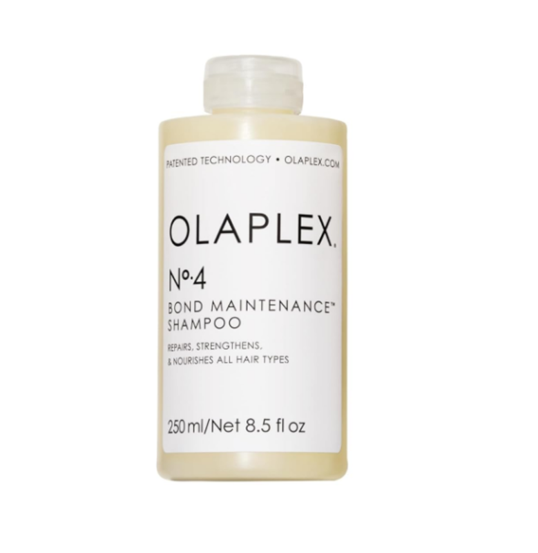 

Olaplex No. 4 Bond Maintenance Shampoo, Repairs, Strengthens, & Nourishes All Hair Types, Adds Shine & Leaves Hair Feeling Soft, 250ml/8.5 fl oz